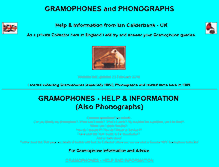 Tablet Screenshot of gramophones.info